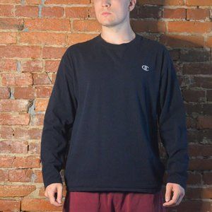 Navy Blue Champion Longsleeve Shirt